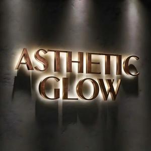 Custom Business LED Backlit 3D <b>Logo</b> Sign Acrylic Stainless Steel for Shopfront Decoration Illuminated <b>Wall</b> Light Free Design - Product Image 1