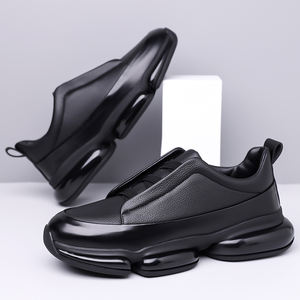 <span class=keywords><strong>รองเท้า</strong></span>ผ้าใบหนังแท้<span class=keywords><strong>พ</strong></span>รีเมียมปี 2026 สำหรับผู้ชาย ดีไซน์ทันสมัย <span class=keywords><strong>พ</strong></span>ื้น<span class=keywords><strong>รองเท้า</strong></span>แบบหนา นุ่มสบาย เหมาะสำหรับเดินตลอดวัน - Product Image 5