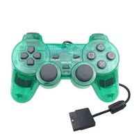 Kontroler 2026P untuk Gamepad PS2 Getaran Ganda untuk Playstation 2 Joypad Joystick Kontrol USB PC Aksesoris Konsol Game