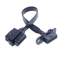 Lector de Códigos OBD AOTAI, Cable de Extensión Divisor de 16 Pines OBD2 Macho a Hembra, Herramientas de Escaneo GPS 12V/24V