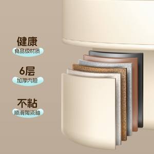 Olla Arrocera Mini Daewoo 290x280mm Eléctrica Multiusos con Forma de Cilindro, Vaporera Azul Claro - Product Image 5