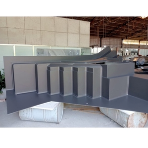 Support de marque OEM/ODM Panneaux de porte et de jupe latérale de compartiment à bagages d'autobus en FRP personnalisé Composite résistant à la corrosion - Product Image 3