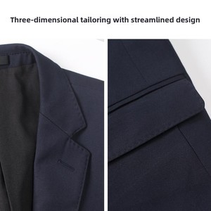 Nuova Collezione Autunnale: Completo Formale Unisex Professionale, Abbigliamento da <span class=keywords><strong>Lavoro</strong></span> Invernale, Tailleur con Logo per Ufficio e Banca - Product Image 3