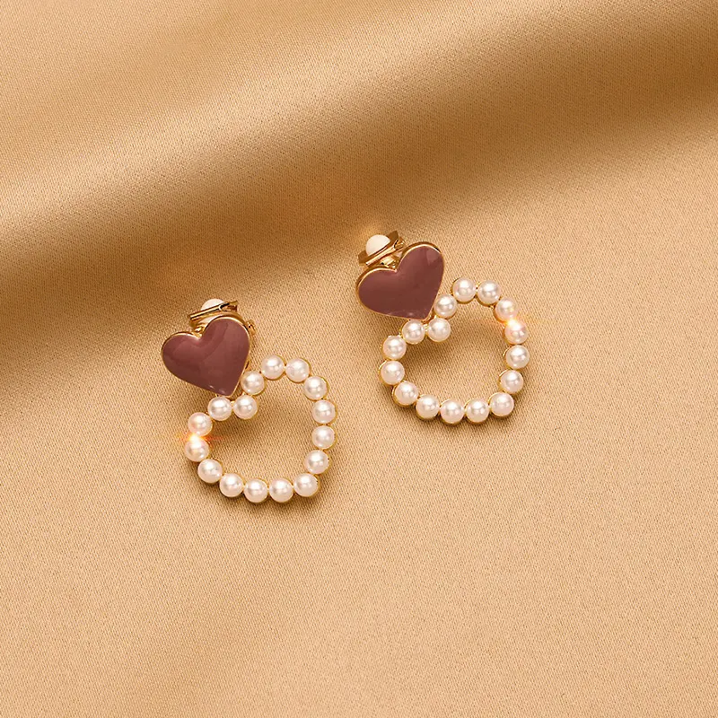 2022 New Ear Clips Without Ear Holes Temperament Ring-Shaped Fashion Jewelry Earrings Various Styles