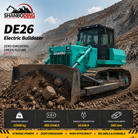 Bulldozer compact DE26 Bulldozer compact à entraînement électrique Haute maniabilité Démolition en intérieur Équipement pour fermes et entrepôts