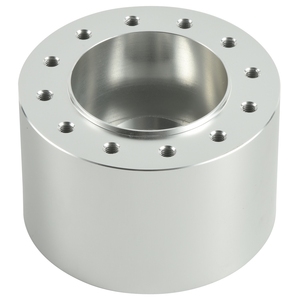 Tùy chỉnh 12 lỗ <span class=keywords><strong>CNC</strong></span> gia công phần bánh xe Nhôm Nhà máy-Dịch vụ khoan anodization màu tự nhiên trực tiếp - Product Image 1