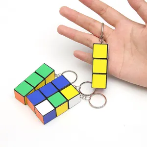 Hot Sale Mini Small Magic Cube Rectangular Shape Kids Magic Cube Key Chain