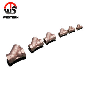 ตัวกรองทองเหลืองแบบ <span class=keywords><strong>Y</strong></span> ชนิดขัดเงา PN20 FXF ผลิตในจีน - Product Image 3