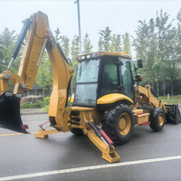 Chargeuse-pelleteuse sur roues 420F de 7,5 tonnes avec godet de 1,35 m³ et moteur diesel Cummins, pompe et engrenages pour travaux d'infrastructure