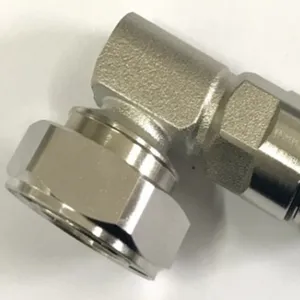 7/16(DIN) tipo de ángulo recto macho conector para 1/2 "Flexible de Cable RF