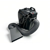 Machine à brouillard à glace carbonique métallique 3500W, réservoir d'eau 7,5L, pour scènes, mariages, fêtes, KTV, spectacles, contrôle manuel, générateur de brouillard au sol