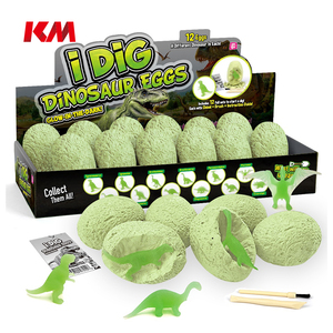 Dinausore — jouets éducatifs en ligne, 12 tiges en plastique, bricolage œufs de <span class=keywords><strong>dinosaure</strong></span>, jouet pour enfants, vente en gros, en stock, prêt à livraison - Product Image 1