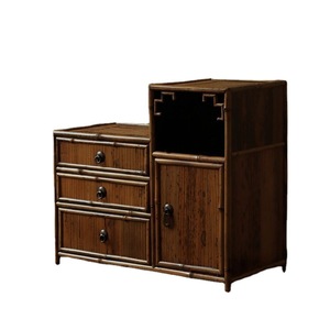 Armoire à thé en bambou Meilu, un chef-d'œuvre, boîte de rangement artisanale pour service à thé en bambou, abri à thé en bambou, indispensable pour la salle de thé. - Product Image 5