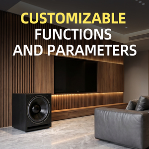 <span class=keywords><strong>Subwoofer</strong></span> <span class=keywords><strong>Activo</strong></span> CHORDIO BW15D, Altavoz de Bajos Profundos para Sistemas de Cine en Casa y Configuraciones de Entretenimiento KTV Premium - Product Image 3