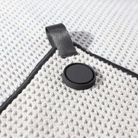 Serviette de golf Gahumi Polyester Sublumation Velour Nouvelle serviette de golf de qualité machine avec clip et brosse