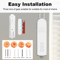 Moteur d'entraînement intelligent basse tension pour stores à enroulement Manhot Matter WIFI, compatible Apple HomeKit, Alexa, Google Home et application mobile