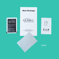 Accessoires informatiques, protection d'écran de qualité AAA, kit d'installation et de nettoyage en verre trempé pour téléphone portable