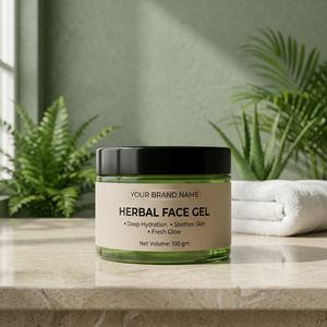 Gel Facial Herbal para Hidratación Profunda y Luminosidad de la Piel – Gel Ligero a Base de Aloe Vera para Todo Tipo de Piel, gel de aloe vera para la cara - Product Image 3
