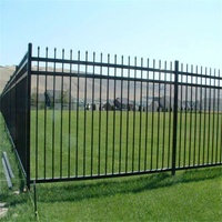 Valla Profesional de Acero Galvanizado para Exhibición en Tiendas, Valla Decorativa de Metal para Exteriores, Barrera de Seguridad