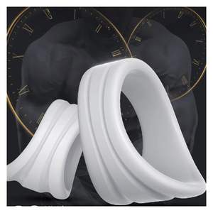 Anneau pour pénis correcteur de <span class=keywords><strong>circoncision</strong></span> masculine retardateur d'érection plus durable anneau de pénis épais et réutilisable jouet sexuel pour hommes adultes - Product Image 5