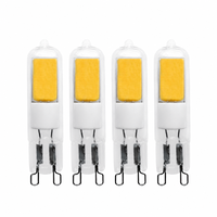 Ampoule LED Xmation G9 2W AC/DC 12V 250LM Verre COB 2200K/3300K/5000K 360° Sans Scintillement Remplacement Halogène CRI>80 Garantie 2 Ans