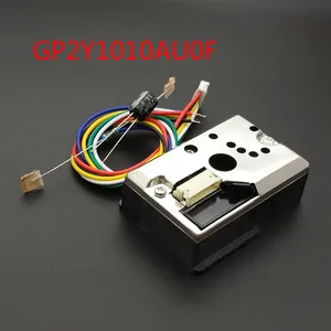 Sensor de polvo óptico compacto GP2Y1014AU0F Compatible GP2Y1010AU0F GP2Y1010AUOF Sensor de partículas de humo con cable