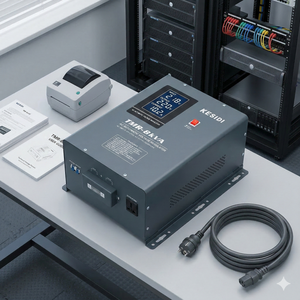 Régulateurs de tension électriques muraux les mieux notés, monophasés, 8KVA, 10KVA, 15KVA, équipement stabilisateur de courant alternatif automatique - Product Image 1