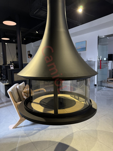 Poêle <span class=keywords><strong>suspendu</strong></span> rotatif à <span class=keywords><strong>bois</strong></span> de 900 mm pour villa et hôtel - Product Image 5