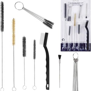 Juego de Cepillos para Aerógrafo, Filamentos de Plástico Redondos, Herramienta de Limpieza Profunda para Mantenimiento de Tatuajes Mecánicos, Set Estándar BI001 - Product Image 3