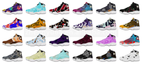 Chaussures de Basket Vertes et Blanches Style Designs de Weed Baskets Montantes Antidérapantes pour Garçons Chaussures de Sport d'Automne Chaussures d'Été pour Homme