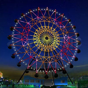 Parc à thème Attraction palpitante 30m 50m Visite Grande Grande <span class=keywords><strong>Roue</strong></span> Thème Fabricant Amusement Jeu <span class=keywords><strong>de</strong></span> foire Grande <span class=keywords><strong>Roue</strong></span> - Product Image 2