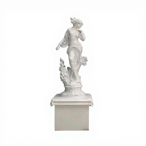 Giardino esterno Hotel cortile strada decorazione del paesaggio Design arte scultura in fibra di vetro <span class=keywords><strong>donna</strong></span> statua-oggetti artigianali in resina - Product Image 1