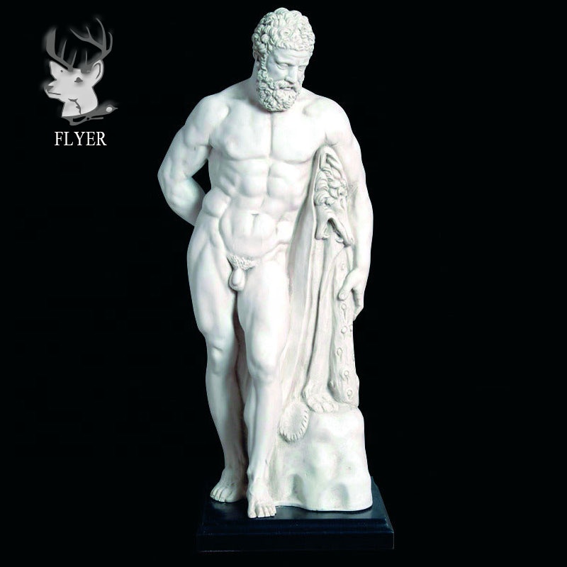 Life-size Farnese HERCULES Marble Statue - Durable & Elegant