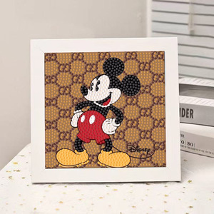 Nuevo Dibujo <span class=keywords><strong>de</strong></span> Diamantes <span class=keywords><strong>de</strong></span> Anime y <span class=keywords><strong>Dibujos</strong></span> Animados, Tom y Jerry, <span class=keywords><strong>Mickey</strong></span>, Juguete <span class=keywords><strong>de</strong></span> Dibujo <span class=keywords><strong>de</strong></span> Diamantes Hecho a Mano para Niños con Marco <span class=keywords><strong>de</strong></span> Fotos y Base <span class=keywords><strong>de</strong></span> Regalo - Product Image 3