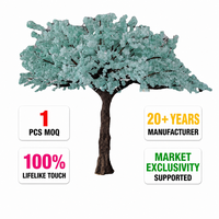 Arbre artificiel de cerisier en fleurs pour extérieur, grand arbre à fleurs artificiel, sur mesure pour la décoration de jardin, paysage et usage commercial