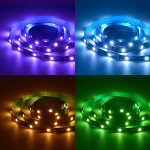 Para SONOFF L2 Lite 5M tira de luz <span class=keywords><strong>LED</strong></span> inteligente Control remoto de música cortable Flexible impermeable DIY tira de luz funciona Alexa <span class=keywords><strong>Smart</strong></span> - Product Image 4
