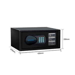 Wanjiabao E2042V Mini Steel Safe 420x200x370mm <b>Digital</b> Password <b>Lock</b> For Home Hotel Use - Product Image 1