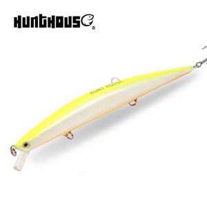 Leurre de pêche en mer Hunthouse, yeux 3D, plastique ABS, leurre dur, 175 mm, 24,5 g, leurre flottant Tide Minnow pour bar et brochet - Product Image 1