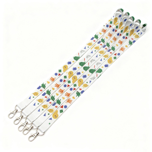 Best Selling High Quality Custom Logo <b>Polyester</b> Smooth Sublimation Smooth <b>Lanyard</b> for Promotion Gifts - Product Image 2