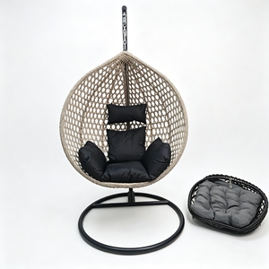 Novità 2026: Sedia Amaca Sospesa in Rattan Personalizzata, Ecologica, con Cuscino Impermeabile, <span class=keywords><strong>Design</strong></span> Contemporaneo <span class=keywords><strong>per</strong></span> Arredamento Esterno - Product Image 1