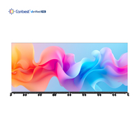 Écran d'affichage vidéo portable pliable Canbest CJ ULT P0.9 COB LED pour affiches intérieures P1.25 P1.5, idéal pour les centres commerciaux et les halls d'hôtels