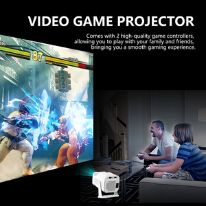 Máy chiếu Android HY320Mini nâng cấp, di động, 4K WIFI, đèn LED, máy chiếu chơi game 720P, tay cầm không dây, hệ điều hành Android 11 - Product Image 6