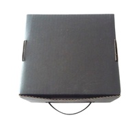 Quantité minimale de commande bas échantillon gratuit valise en cuir PU poignée carton personnalisé pliant boîte-cadeau d'emballage de luxe