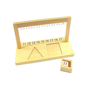 Montessori ของเล่นสำหรับการเรียนรู้<span class=keywords><strong>คณิต</strong></span>ศาสตร์บันไดด้วยลูกปัด Montessori <span class=keywords><strong>คณิต</strong></span>ศาสตร์การศึกษาวัสดุเครื่อง<span class=keywords><strong>ม</strong></span>ือการเรียนรู้ - Product Image 6