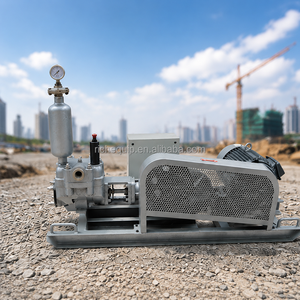 Electric Double Acting Piston Cement Grout Pump 60L/min 40Bar for Tunnel <b>Foundation</b> Injection Grouting - Product Image 5