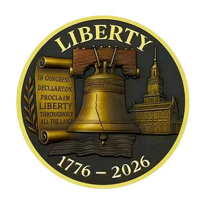 記念硬貨 リバティテーマ 独立記念日 高品質カラー印刷 工芸品 コレクション 装飾 - Product Image 2