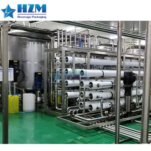 Complete RO Plant Water Treatment System Commercial Reverse Osmosis Water Treatment Purification Machine