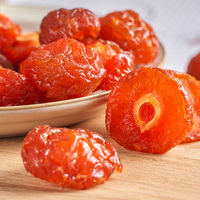 Half Dried Plum 500g Canned Sweet Sour Preserved Plum Healthy Asian Snack Candied Dried Fruit