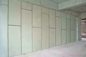 EPS Fiber Cement Board Wall Panel Of Lightweight Optimize Structure For Building House