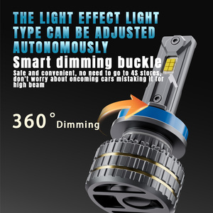 HAIZ Super brillante 140W M9 PRO LED Heamlamp 24000lm H7 H11 9005 9006 H4 accesorios de sistema de iluminación de coche para coches - Product Image 5